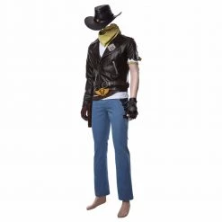 Overwatch Jesse McCree Outfit Cosplay Costume -Game Costumes Sales COS 011 02 137