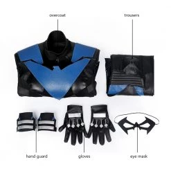 Batman: Gotham Knight Nightwing Cosplay Costume -Game Costumes Sales COS 011 09 13