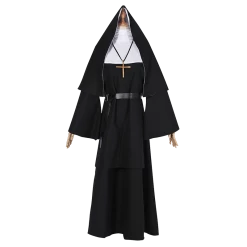 Movie The Nun Valak Black Cosplay Costume