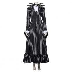The Nightmare Before Christmas Jack Skellington Female Version Cosplay Costume