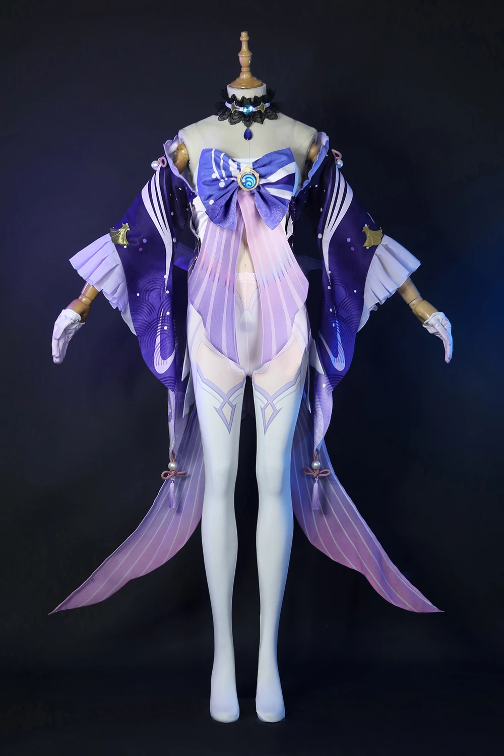 Genshin Impact Sangonomiya Kokomi Cosplay Costume 3 Genshin Impact Sangonomiya Kokomi Cosplay Costume