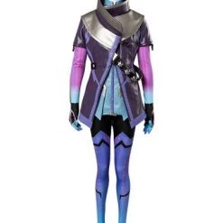 Overwatch Sombra Hacker Outfit Cosplay Costume