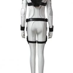 2020 Movie Black Widow Natasha Romanoff White Jumpsuit Cosplay Costume 20 2020 Movie Black Widow Natasha Romanoff White Jumpsuit Cosplay Costume -Game Costumes Sales COS 012 04 90