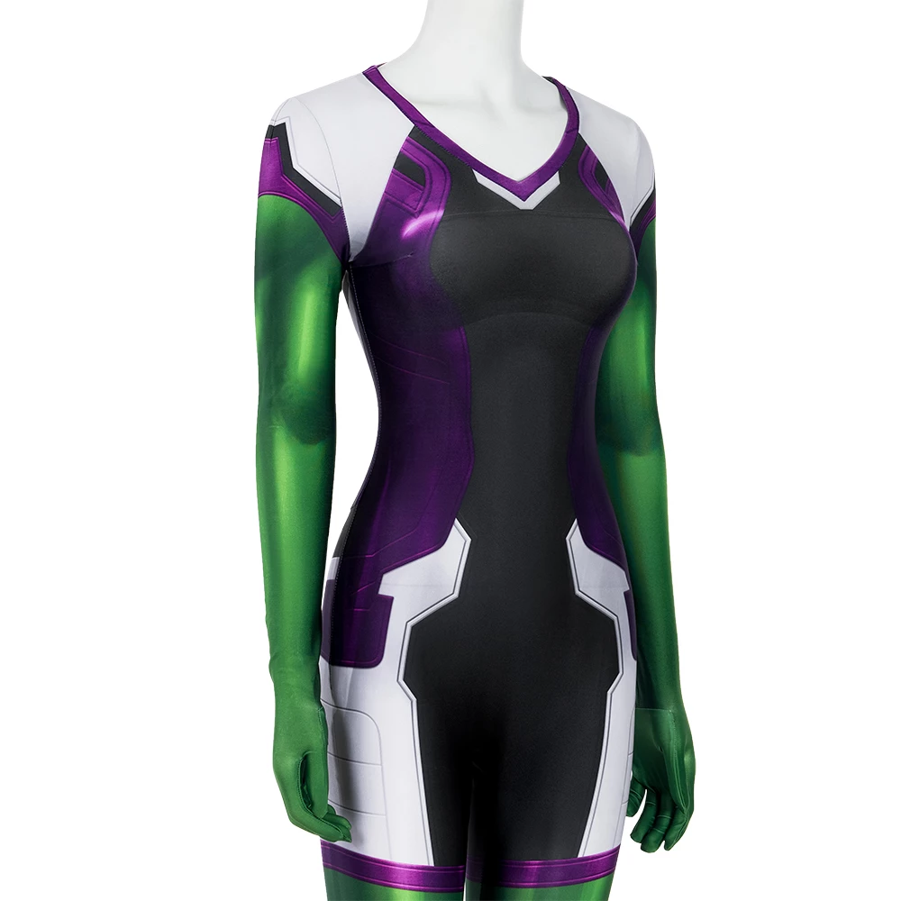 2022 Movie She-Hulk Tatiana Maslany Cosplay Costume 8 2022 Movie She-Hulk Tatiana Maslany Cosplay Costume - Image 6