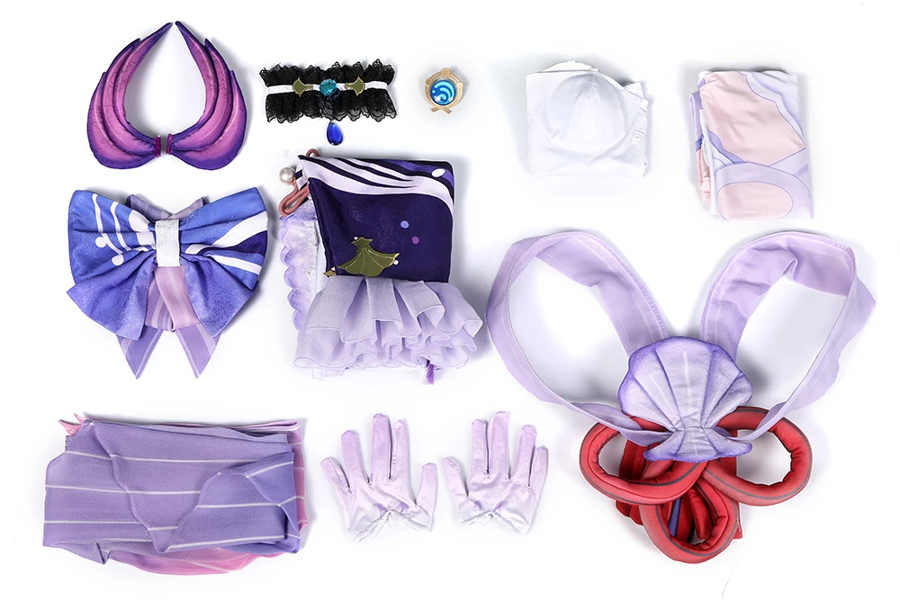 Genshin Impact Sangonomiya Kokomi Cosplay Costume 9 Genshin Impact Sangonomiya Kokomi Cosplay Costume - Image 7