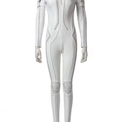 2020 Movie Black Widow Natasha Romanoff White Jumpsuit Cosplay Costume 24 2020 Movie Black Widow Natasha Romanoff White Jumpsuit Cosplay Costume -Game Costumes Sales COS 012 08 14