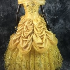 Beauty And The Beast Princess Belle Dress Cosplay Costume - I -Game Costumes Sales COS 013 01 159 1