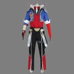 League Of Legends LOL Battle Academia Ezreal Cosplay Costume