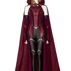 Wanda Vision Scarlet Witch Wanda Cosplay Costume