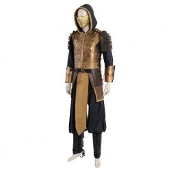 2021 Movie Deluxe Mortal Kombat Scorpion Hanzo Hasashi Cosplay Costume -Game Costumes Sales COS 013 02 210
