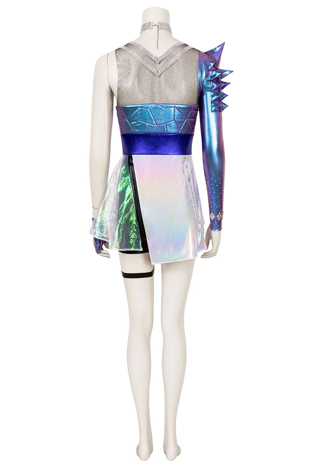 League Of Legends LOL K/DA All Out Ahri Cosplay Costume 7 League Of Legends LOL K/DA All Out Ahri Cosplay Costume - Image 5