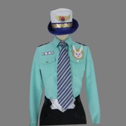 Overwatch Police Officer D.Va Cosplay Costume 10 Overwatch Police Officer D.Va Cosplay Costume -Game Costumes Sales COS 013 04 73