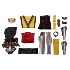 Mortal Kombat 11 Hanzo Hasashi Scorpion Cosplay Costume -Game Costumes Sales COS 013 04 90