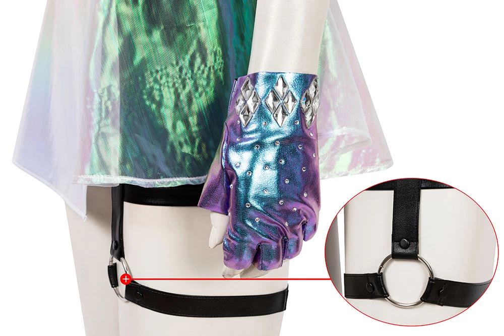 League Of Legends LOL K/DA All Out Ahri Cosplay Costume 9 League Of Legends LOL K/DA All Out Ahri Cosplay Costume - Image 7