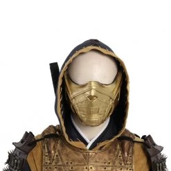 2021 Movie Deluxe Mortal Kombat Scorpion Hanzo Hasashi Cosplay Costume -Game Costumes Sales COS 013 09 10
