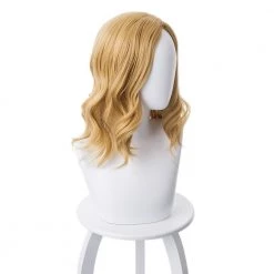 Gold 45cm Captain Marvel Carol Danvers Cosplay Wig -Game Costumes Sales COS 014 02 124