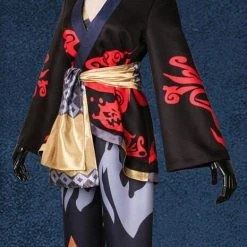 Final Fantasy XIV: A Realm Reborn Lord's Yukata (Blackflame) Cosplay Costume -Game Costumes Sales COS 014 03 51