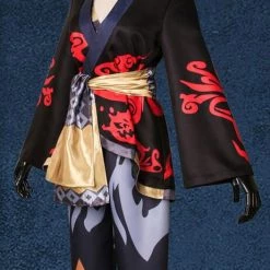 Final Fantasy XIV: A Realm Reborn Lord's Yukata (Blackflame) Cosplay Costume -Game Costumes Sales COS 014 04 37