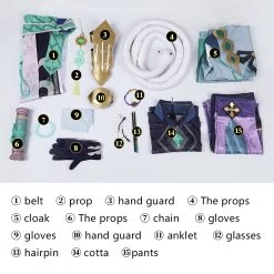 Genshin Impact Baizhu Cosplay Costume -Game Costumes Sales COS 014 08 18