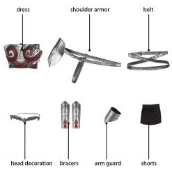 The Boys Queen Maeve Cosplay Costume -Game Costumes Sales COS 014 09 5