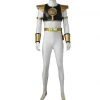 Mighty Morphin Power Rangers White Ranger Tommy Oliver Cosplay Costume -Game Costumes Sales COS 015 01 118
