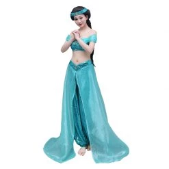Aladdin And The Magic Lamp Jasmine Cosplay Costume