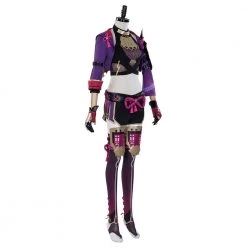Genshin Impact Kuki Shinobu Cosplay Costume 13 Genshin Impact Kuki Shinobu Cosplay Costume -Game Costumes Sales COS 015 03 206