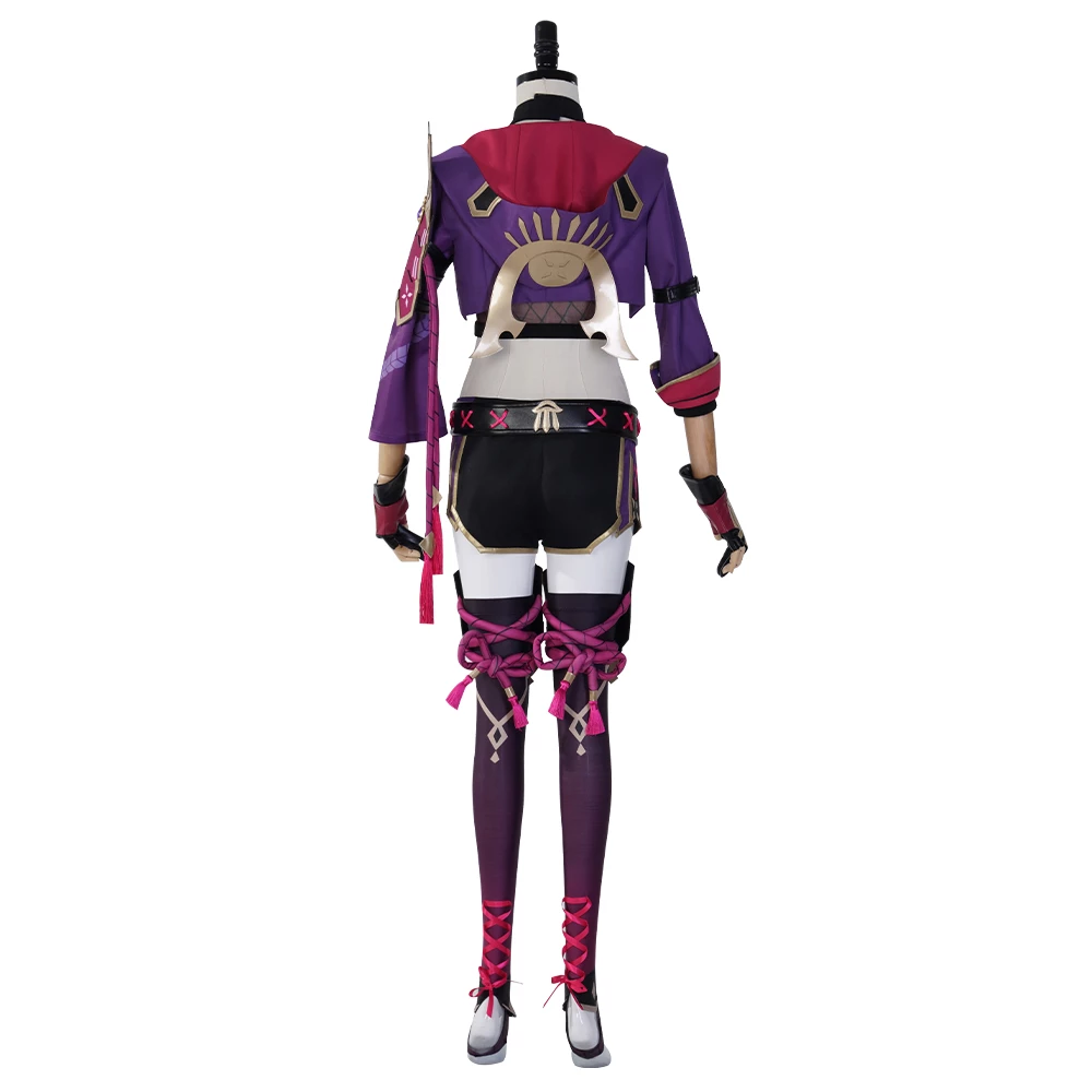 Genshin Impact Kuki Shinobu Cosplay Costume 7 Genshin Impact Kuki Shinobu Cosplay Costume - Image 5