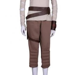 Star Wars: The Last Jedi Rey Cosplay CostumeWith Cape -Game Costumes Sales COS 015 04 73