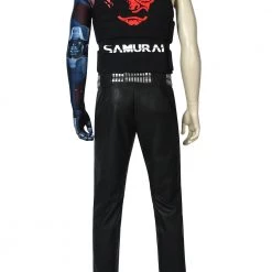 Cyberpunk 2077 Johnny Silverhand Keanu Reeves Cosplay Costume Version 2 -Game Costumes Sales COS 015 04 83