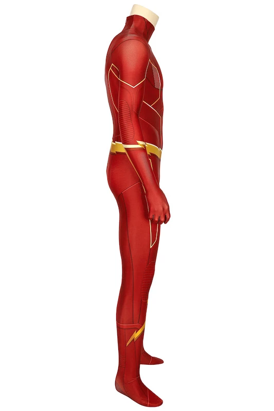The Flash Season 6 Barry Allen Jumpsuit Cosplay Costume 8 The Flash Season 6 Barry Allen Jumpsuit Cosplay Costume - Image 6