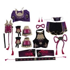 Genshin Impact Kuki Shinobu Cosplay Costume 15 Genshin Impact Kuki Shinobu Cosplay Costume -Game Costumes Sales COS 015 05 85