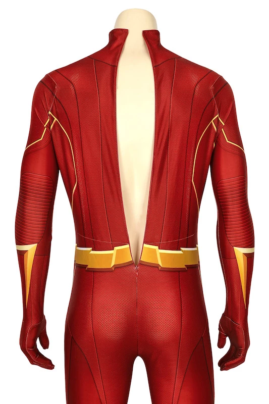 The Flash Season 6 Barry Allen Jumpsuit Cosplay Costume 10 The Flash Season 6 Barry Allen Jumpsuit Cosplay Costume - Image 8