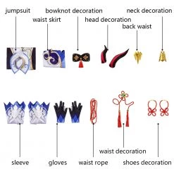 Genshin Impact Ganyu Cosplay Costume -Game Costumes Sales COS 015 07 21