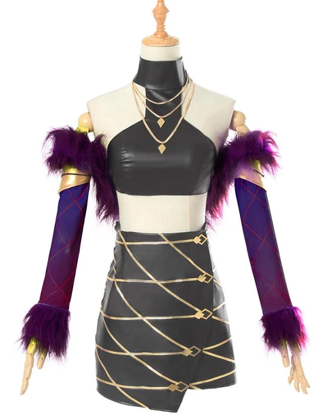 League Of Legends LOL KDA Evelynn Cosplay Costume 3 League Of Legends LOL KDA Evelynn Cosplay Costume