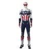 The Falcon And The Winter Soldier Sam Wilson Captain America Cosplay Costume Leather Version -Game Costumes Sales COS 016 01 236