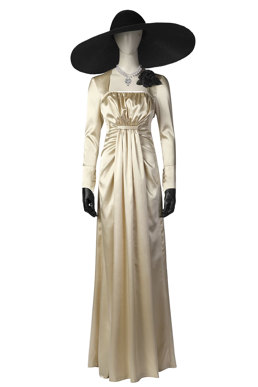 Resident Evil 8 Alcina Dimitrescu Cosplay Costume Version 2 4 Resident Evil 8 Alcina Dimitrescu Cosplay Costume Version 2 - Image 2