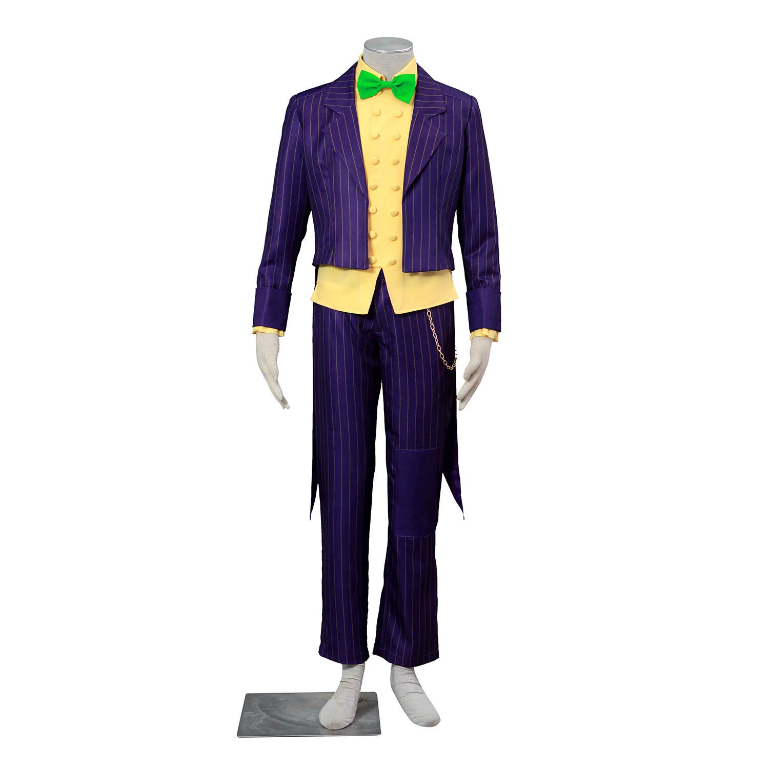 Batman: Arkham City The Joker Cosplay Costume (Green Bowtie) 3 Batman: Arkham City The Joker Cosplay Costume (Green Bowtie)