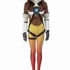 Overwatch Tracer Lena Oxton Yellow Version Cosplay Costume -Game Costumes Sales COS 016 01 50