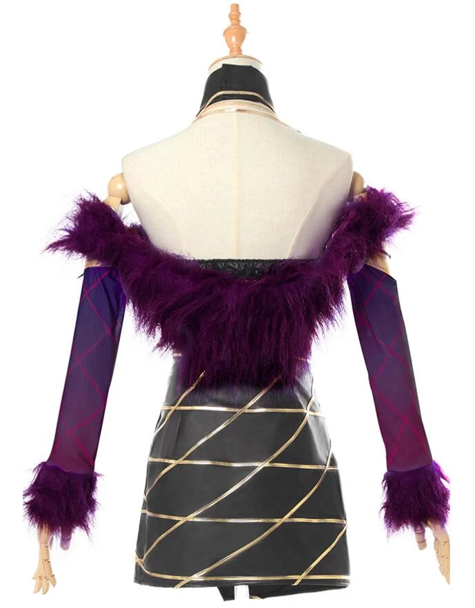 League Of Legends LOL KDA Evelynn Cosplay Costume 4 League Of Legends LOL KDA Evelynn Cosplay Costume - Image 2