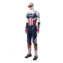The Falcon And The Winter Soldier Sam Wilson Captain America Cosplay Costume Leather Version -Game Costumes Sales COS 016 02 201