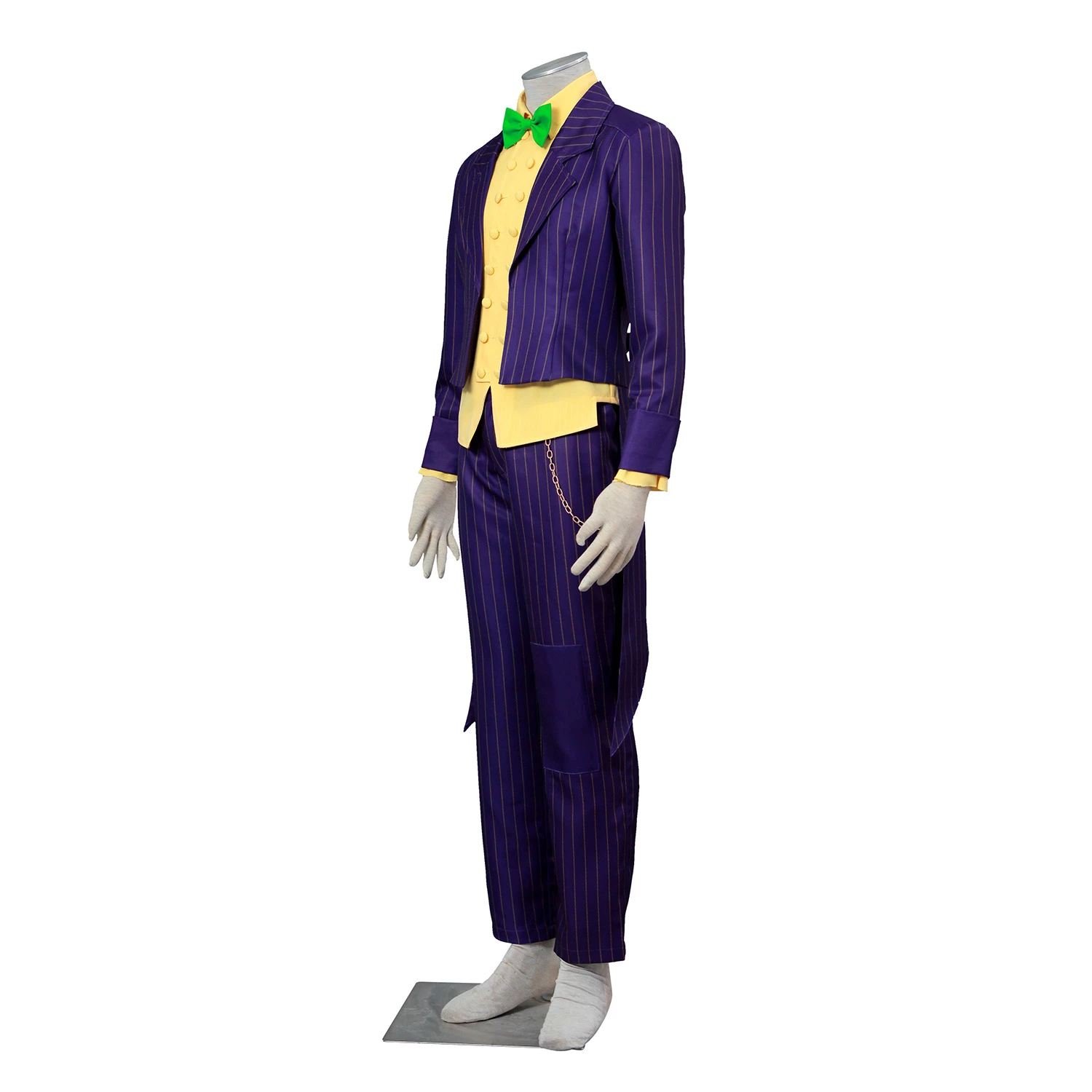 Batman: Arkham City The Joker Cosplay Costume (Green Bowtie) 4 Batman: Arkham City The Joker Cosplay Costume (Green Bowtie) - Image 2