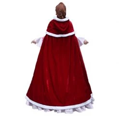 Beauty And The Beast Belle Dress Cosplay Costume With Cape -Game Costumes Sales COS 016 03 109