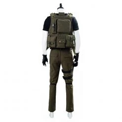 Resident Evil 3 Remake Carlos Oliveira Cosplay Costume Version 2 -Game Costumes Sales COS 016 03 139