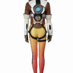 Overwatch Tracer Lena Oxton Yellow Version Cosplay Costume 15 Overwatch Tracer Lena Oxton Yellow Version Cosplay Costume -Game Costumes Sales COS 016 04 33
