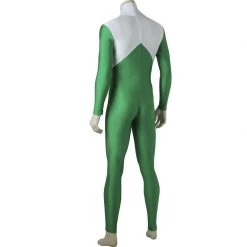 Mighty Morphin Power Rangers White Ranger Tommy Oliver Green Suit Cosplay Costume -Game Costumes Sales COS 016 05 40