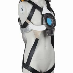 Overwatch Tracer Lena Oxton Yellow Version Cosplay Costume 18 Overwatch Tracer Lena Oxton Yellow Version Cosplay Costume -Game Costumes Sales COS 016 07 7