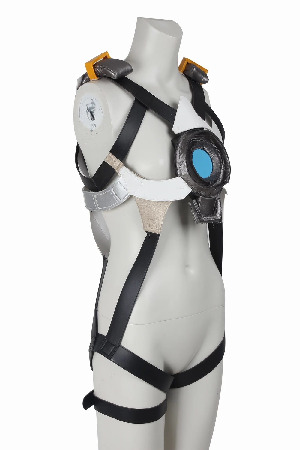 Overwatch Tracer Lena Oxton Yellow Version Cosplay Costume 9 Overwatch Tracer Lena Oxton Yellow Version Cosplay Costume - Image 7