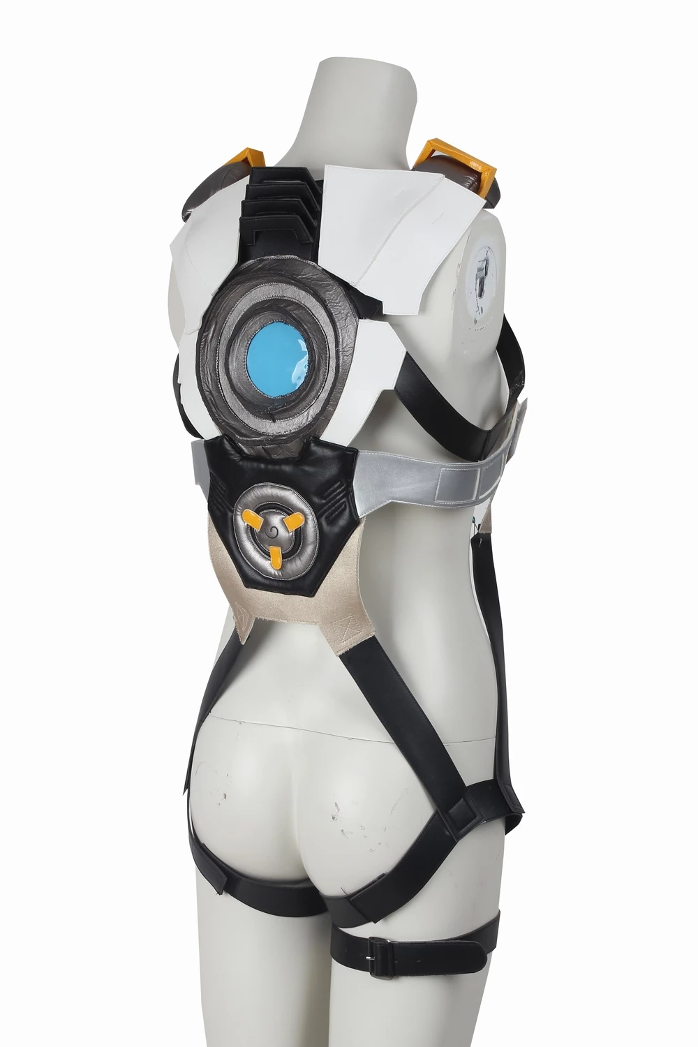 Overwatch Tracer Lena Oxton Yellow Version Cosplay Costume 10 Overwatch Tracer Lena Oxton Yellow Version Cosplay Costume - Image 8