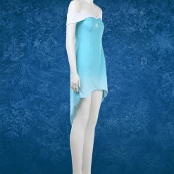 Frozen Elsa Dress Cosplay Costume 8 Frozen Elsa Dress Cosplay Costume -Game Costumes Sales COS 017 02 135